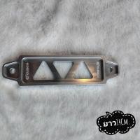 ราคา คาดแบตเตอรรี่รถเก๋ง ยาว14Cm ใส่แบตแห้ง อลูมิเนียมสีสวย (21399416552)