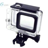 ราคา GUAN 45M กรณีกันน้ำใต้น้ำสำหรับ GoPro HERO 7 6 5 Black Diving protective HOUSING Mount สำหรับ Go Pro 7 6 5อุปกรณ์เสริมสีดำ (22958555577)