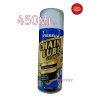 ราคา น้ำมันหยอดโซ่ น้ำมันหล่อลื่นโซ่จักรยาน โซ่มอเตอร์ไซค์ VISSBELLA CHAIN LUBE เกรด Premium คุณภาพสูง สเปรย์ฉีดโซ่จักรยาน สเปรย์หล่อลื่นโซ่ เฟือง (17272453439)