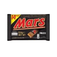 ราคา Mars Fun Size Chocolate Bar 224g ช็อกโกแลตนมขนาดพอดีคำแสนอร่อย (19578315915)