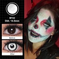 ราคา Magister คอนแทคเลนส์ Original 2 ชิ้น Crazy LENS คอสเพลย์คอนแทคเลนส์สีขาว สีดำ 14 5 มม เลนส์แว่นตาสำหรับฮาโลวีนสีสันที่ไม่ซ้ำกัน Animated คอนแทคเลนส์ (22783028018)