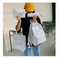 ราคา กระเป๋าเซ็ต 4 ใบ สวยสดใส กระเป๋าเซต กระเป๋าสะพายหลัง กระเป๋าเป้ (22964996248)