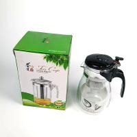 ราคา กาน้ำชา Tea pot กาชงชา แบบกด กากรองชาแก้ว ขนาด 2000ml 1000ml (22948124005)