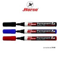 ราคา HORSE ตราม้า ปากกามาร์คเกอร์ 2 0มม H 44 หลากสี 1x12 กล่อง (9970968989)
