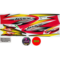 ราคา สติ๊กเกอร์ wave 125S ปี 2003 รุ่น 3 สติ๊กเกอร์มอไซค์ เวฟ 125S ปี 2003 รุ่น 3 สีสด สีสวย สีไม่ซีดจาง (9064108029)