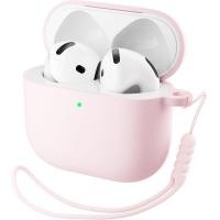 ราคา เคส for AirPods 4 Case 2024 Silicone Protector Cover for Airpod 4th 3rd Generation Pro 2nd Generation (22841121752)