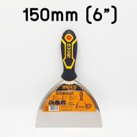 ราคา INGCO เกียงโป้วสี สแตนเลส ให้เลือก 4 นิ้ว 5 นิ้ว 6 นิ้ว Putty Trowel เกรียงโป้วสี เกียงโป๊วสี เกียงขูด เกรียงโป๊วสี (10259641736)