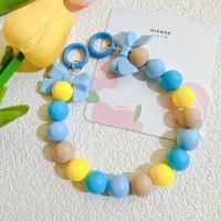 ราคา พร้อมส่ง สายคล้อง Baby three สายคล้องข้อมือพวงกุญแจลูกปัด สายจับลูกปัดไข่มุก สายคล้องโทรศัพท์มือถือ (22939453479)