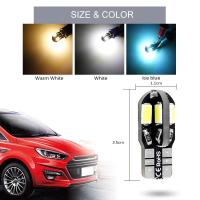 ราคา ไฟหรี่ 1หลอด ไฟเพดานรถ T10 3แบบ 8 สี LED 8 10 24 SMD แบบ CANbus ขั้วเสียบ (13938395678)