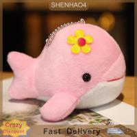 ราคา SHENHAO4 พวงกุญแจรูปปลาวาฬนุ่มนิ่มสุดเก๋ของขวัญแต่งงานของขวัญแต่งงานพวงกุญแจตุ๊กตาปลาโลมาน่ารักสำหรับกระเป๋าผู้หญิง (22726640079)