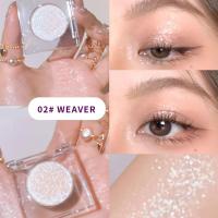 ราคา FAICCIA Sweet Mint Monochrome Glitter Highlight อายแชโดว์ Palette Soft Powder High Shine Shimmer อายแชโดว์ (15217547612)