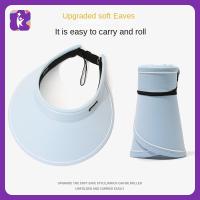 ราคา KEEP IT หมวกกันแดดหญิง 2024 ฤดูร้อนดวงอาทิตย์หมวก Vacant ด้านบน UV ใบหน้าครอบคลุมผู้หญิงขี่ป้องกันรังสียูวีหมวกลูกอมสีพับครีมกันแดดหมวกสำหรับผู้หญิง (21936006005)