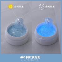 ราคา กากเพชรเรืองแสงติดเล็บ กลิตเตอร์เรืองแสงตกแต่งเล็บ เรืองแสงในที่มืด สินค้าพร้อมส่ง (19120100059)