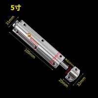 ราคา กลอนสปริงอัตโนมัติสแตนเลสหนากลอนประตูกลอนประตูล็อคกลอนประตูห้องน้ำกลอนประตูประตูประตูกันขโมยหมุดประตูไม้ (22592612175)