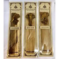 ราคา bookmark ที่คั่นหนังสือ แบบไม้ ติดช้าง สัญลักษณ์ ไทยๆ (21982853244)