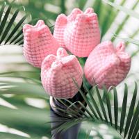 ราคา ดอกไม้ถักไหมพรม ดอกทิวลิปไหมพรม ดอกไม้ไหมพรม (22817678999)