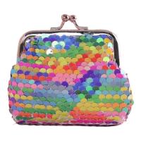 ราคา กระเป๋าใส่เหรียญเกร็ดปลา สีรุ้ง7 5 9cm (22207519248)