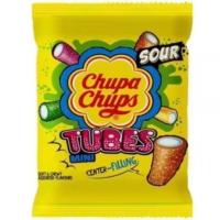 ราคา Chupa Chups Bites Tubes Sour จูปา จุ๊ปส์ เยลลี่ ผลไม้รวม รสเปรี้ยว 26 490g (22926603724)