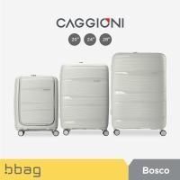 ราคา bbag shop Caggioni กระเป๋าเดินทางรุ่นบอสโก Bosco 18081 20นิ้ว 24นิ้ว 28นิ้ว วัสดุโพลีพร็อพไพลีน PP แบบซิป 4 ล้อ หมุนได้ 360 องศา รหัสล๊อค TSA กระเป๋าเดินทางล้อลาก คาจีโอนี่ (21565246293)
