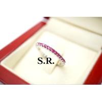 ราคา S R แหวนทองคำขาว แหวนทับทิมน้ำหนักเม็ดละ 1 ตัง น้ำ100 ขาวสวยไฟดี พร้อมใบรับรองสินค้า เคลือบทองคำขาวแท้100 (21767340785)