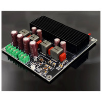 ราคา TECHCHIP SAMP 200 HIFI Dual Core TPA3255 Stereo Amplifier Board 2 Channel 600W 600W Class D Digital Power Amplifier (22038881848)