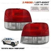 ราคา เสื้อไฟท้าย ของแท้ สีแดงขาว สำหรับ Toyota Sport Rider 4WD SUV Wagon 5L LN165 ปี 1998 2001 (21434207917)