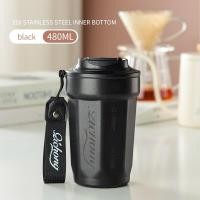 ราคา Bincoo In Car Insulated Cup 480Ml Smart Coffee Mug Portable Tumbler Temperature Display Vacuum Flasks Water Bottle (20019507223)