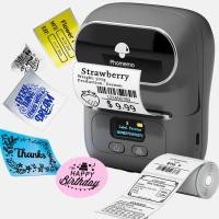 ราคา เครื่องปริ้นท์ฉลากความร้อน บลูทูธ แบบพกพา Phomemo M110 Usb Bluetooth Thermal Printer รองรับฉลากกว้าง 20 50 มม พิมพ์บาร์โค้ด ป้ายราคา รูปภาพ (22635928961)