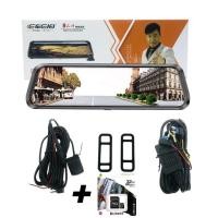 ราคา E119 E car E cam หน้าจอ 10 นิ้ว กล้องติดรถหน้าหลัง กล้องกระจกเต็มจอ FHD 2K เมนูภาษาไทย DVR CAR กระจกมองหลัง (19359149266)
