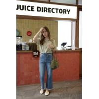 ราคา urban apparels denim ep 1 กางเกงยีนส์ขาเต่อทรงกระบอกผ้ายืดญี่ปุ่น (22981596758)