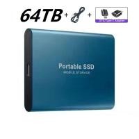 ราคา High speed M 2 SSD 128TB External Solid Hard Drive 64TB 16TB 2TB USB3 1 SATA SSD Portable SSD 32TB Hard Disk for Laptop Notebook (18507252380)
