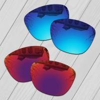 ราคา เลนส์อะไหล่ทดแทนป้องกันรอยขีดข่วนโพลาไรซ์2คู่สำหรับ Oakley Frogskins เอเชียขนาด OO9245 54มม แว่นกันแดดปกป้อง UV (22517542021)