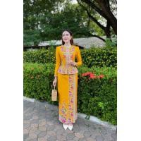 ราคา ชุดเซ็ทผ้าปาเต๊ะอินโด อัดกาวทั้งชุด ผู้หญิง ชุดปาเต๊ะ (22440031320)