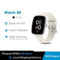 ราคา ส่งจาก กทม Seamwi S5 สมาร์ทวอทช์ นาฬิกาสมาทวอช รองรับภาษาไทย Smart Watch นิ้วกันน้ำ IP68 อัตราการเต้นหัวใจ (22703665349)