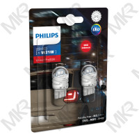 ราคา PHILIPS หลอดไฟท้าย ไฟถอย ไฟเบรค Ultinon PRO3100 LED สีแดง T20 2 ไส้ 1 ไส้ W21 5 W21 WY21 T15 T16 (19471861838)