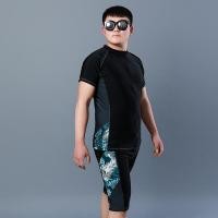 ราคา ชุดว่ายน้ำชายไซส์ใหญ่ 4XL 9XL สีดำ ลายจุด ลายใบไม้ เสื้อว่ายน้ำผู้ชาย กางเกงว่ายน้ำชาย (22595511204)