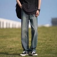 ราคา Halloween กางเกงยีนขายาวลําลอง ทรงตรง ทรงหลวม แฟชั่นฤดูใบไม้ผลิ และฤดูใบไม้ร่วง สไตล์เรโทร สําหรับผู้ชาย Christmas (22782824575)