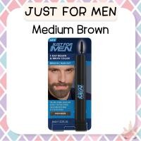 ราคา พร้อมส่ง ของแท้ Just For Men 1 Day Beard Brow Color Temporary Dye 9 ml ปกปิดเคราขาวชั่วคราว (19874395929)