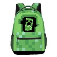 ราคา Minecraft กระเป๋าเป้สะพายหลัง กระเป๋านักเรียน มีซิป สําหรับเด็กประถม (19992030421)