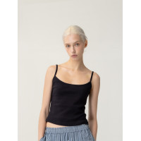 ราคา NOUVELLI pointelle heart camisole เสื้อสายเดี่ยวลายฉลุหัวใจ (22583586284)