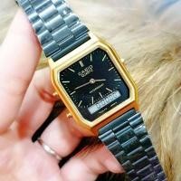 ราคา casio ผู้หญิง คาสิโอ้ผู้หญิง นาฬิกาข้อมือผู้หญิง สายสแตนเลส รุ่น AQ 230 จัดส่งจากไทย พร้อมตั้งเวลา (17135898659)