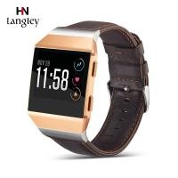ราคา Zhangeer สายนาฬิกาหนังแท้สำหรับFitbit Ionic Smart Watch Bandsนาฬิกาอุปกรณ์เสริมสายรัดนาฬิกาแฟชั่นระบายอากาศได้สะดวกสบาย (4693094034)