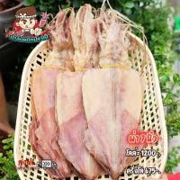 ราคา หมึกผ่าหนัง 8 นิ้ว เนื้อหนา หวาน หอมอร่อย สดใหม่ (22984675061)