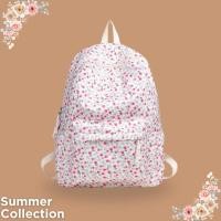 ราคา Summer Collection พร้อมส่ง4สี กระเป๋าเป้ลายดอกไม้ สะพายแล้วน่ารัก สดใส กระเป๋าเป้สะพายหลัง (22920886179)