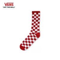 ราคา VANS CHECKERBOARD CREW II 9 5 13 1PK RED WHITE CHECK ถุงเท้า ชาย หญิง (22693707102)