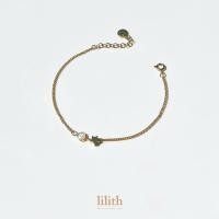 ราคา Lilith Opal star charm bracelet สร้อยข้อมือ โอปอล จี้ดาว หินนำโชค (21906912214)