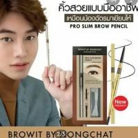 ราคา คิ้วสวยเฉียบ 6 มิติ Browit Pro Slim Brow Pencil ดินสอเขียนคิ้วน้องฉัตร 0 6g (17117990239)