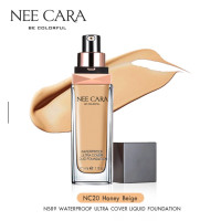 ราคา NEE CARA WATERPROOF ULTRA COVER LIQUID FOUNDATION N589 นีคาร่า รองพื้น กันน้ำ ครีมรองพื้น (11740236668)