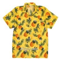 ราคา เสื้อลายสับปะรด 6สี 7ไซส์ S 4XL เสื้อเชิ้ตฮาวาย เสื้อลายดอก ลายใบไม้ เสื้อสงกรานต์ เสื้อคู่ เสื้อทีม เสื้อใส่ทำบุญ เสื้อเที่ยวทะเล HW292 (20421066789)