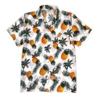 ราคา เสื้อลายสับปะรด 6สี 7ไซส์ S 4XL เสื้อเชิ้ตฮาวาย เสื้อลายดอก ลายใบไม้ เสื้อสงกรานต์ เสื้อคู่ เสื้อทีม เสื้อใส่ทำบุญ เสื้อเที่ยวทะเล HW292 (20421066788)